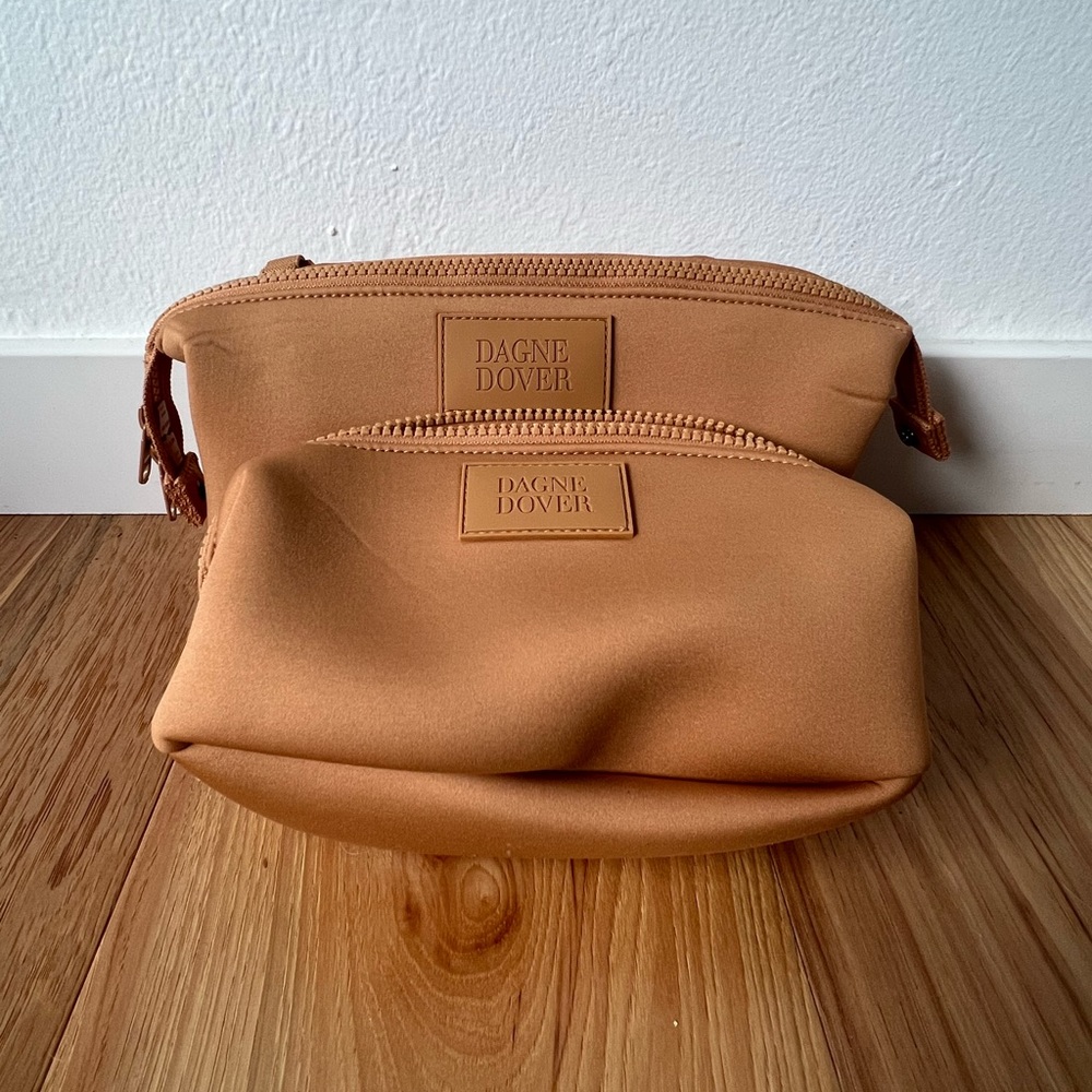 Dagne Dover Toiletry/Cosmetic duo in Pinto